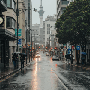 Heavy rain to Auckland
