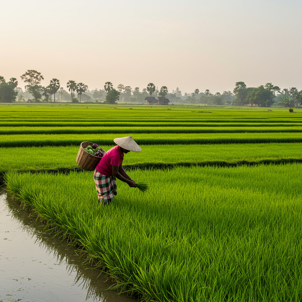 Sri lankan farmer