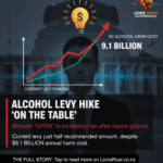 Mental Health Minister Signals Openness to Another Alcohol Tax Hike Amid Soaring Health Costs